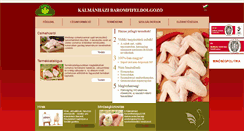 Desktop Screenshot of kalmanhazibaromfi.hu